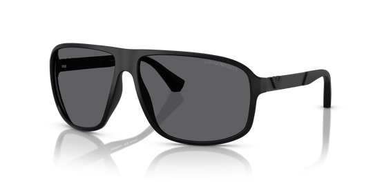 Emporio Armani EA4029 - Matte Black / Grey Polarized (5001T3)