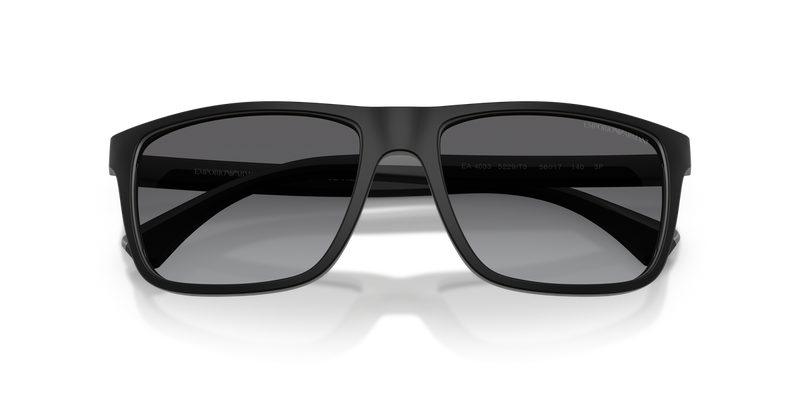 Emporio Armani EA4033 in Rubber Black & Grey / Gradient Grey Polarized (5229T3) - Alternate View