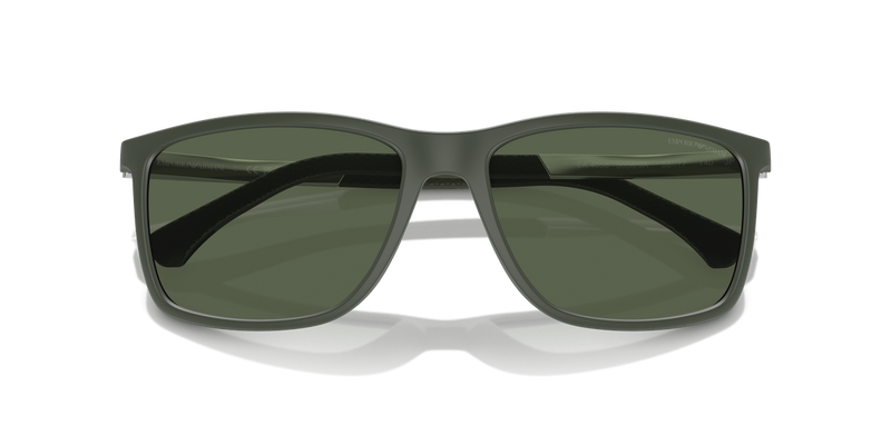 Emporio Armani EA4058 in Matte Green / Dark Green Polarized (50589A) - Alternate View