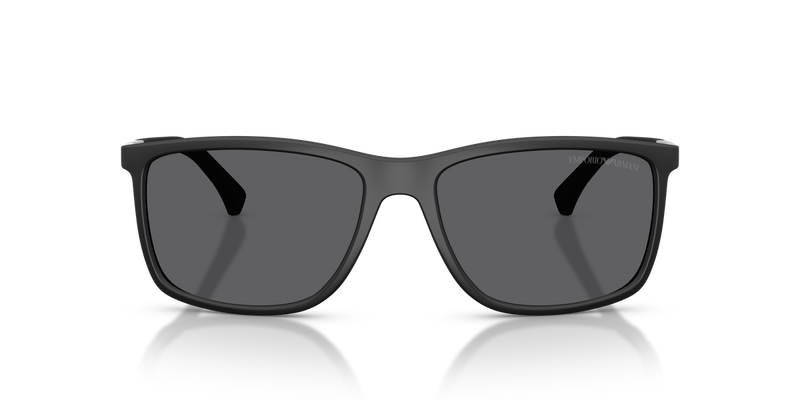Emporio Armani EA4058 in Rubber Black / Grey Polarized (506381) - Alternate View