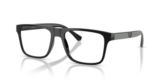 Emporio Armani EA4115F - Shiny Black / Clear (50171W)