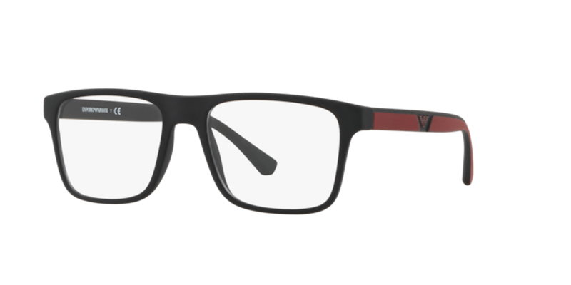 Emporio Armani EA4115F in Matte Black - Alternate View