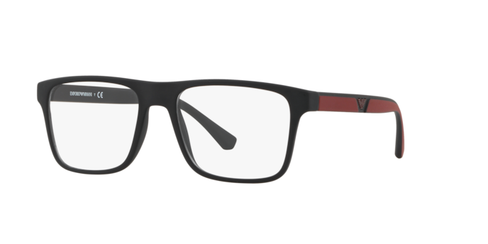 Emporio Armani EA4115F in Matte Black - Alternate View