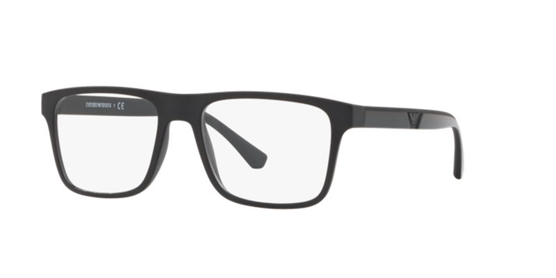 Emporio Armani EA4115F in Matte Black - Alternate View