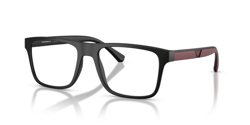 Emporio Armani EA4115V in Matte Black - Front View