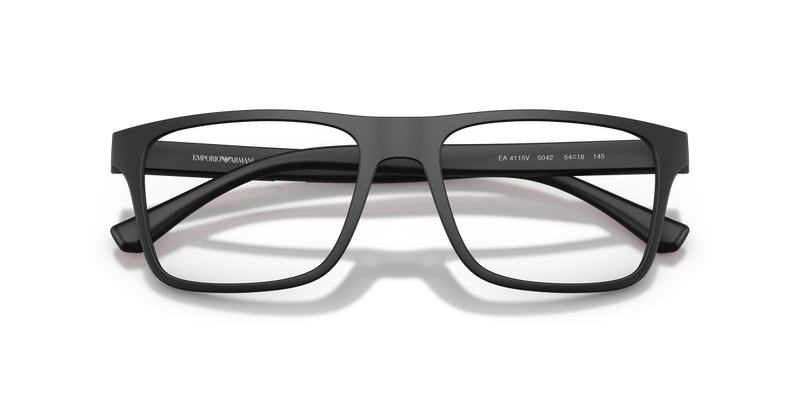 Emporio Armani EA4115V in Matte Black - Side View