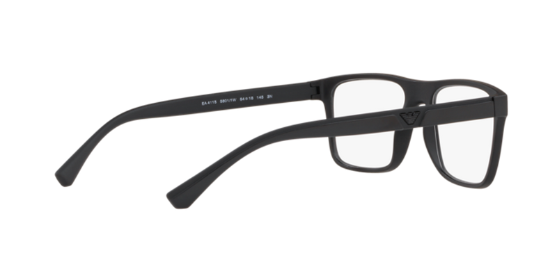Emporio Armani EA4115 in Matte Black - Temple Detail