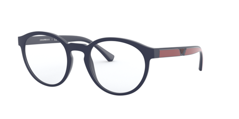 Emporio Armani EA4152 in Matte Blue - Alternate View