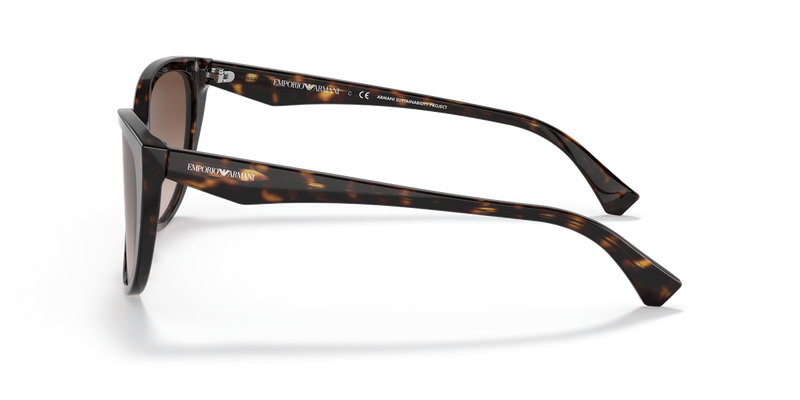 Emporio Armani EA4162 in Havana / Gradient Brown (587913) - Back View