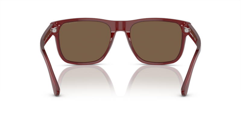 Emporio Armani EA4163 in Transparent Bordeaux / Dark Brown (507573) - Temple Detail