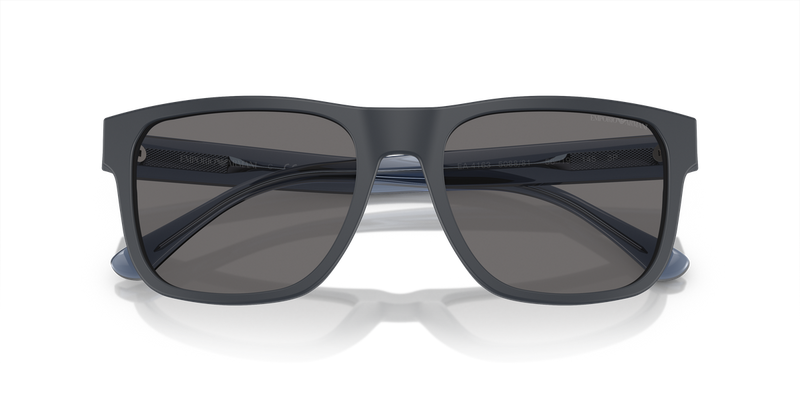 Emporio Armani EA4163 in Matte Blue / Dark Grey Polarized (508881) - Alternate View