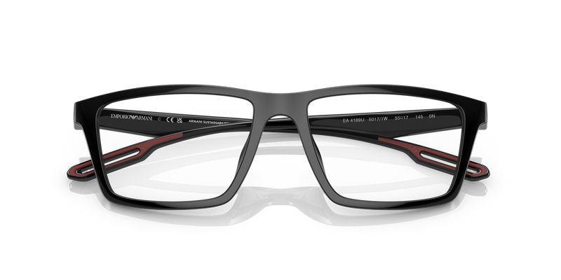 Emporio Armani EA4189U in Shiny Black - Alternate View