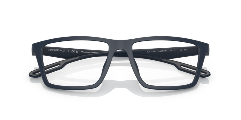 Emporio Armani EA4189U in Matte Blue - Alternate View