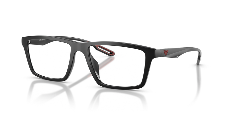 Emporio Armani EA4189V in Shiny Black/Red - Alternate View