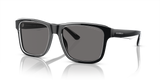 Shiny Black/Top Crystal / Dark Grey Polarized (605187)