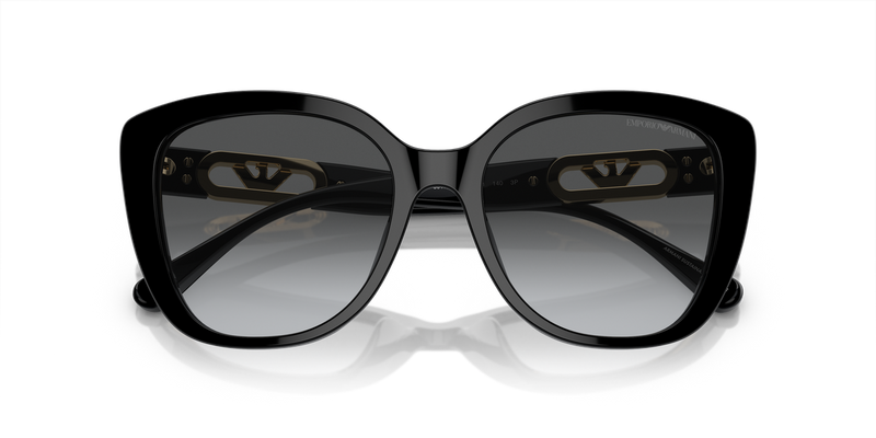 Emporio Armani EA4214U in Shiny Black - Side View