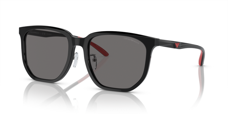 Emporio Armani EA4215D in Shiny Black - Front View
