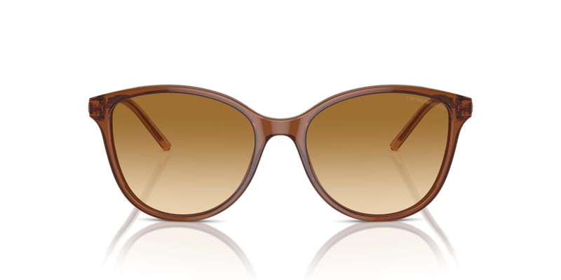 Emporio Armani EA4220 in Shiny Transparent Light Brown - Alternate View