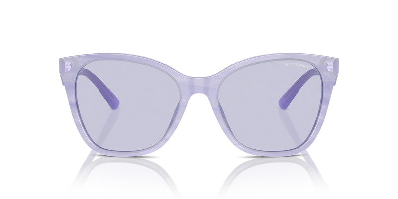 Emporio Armani EA4222U in Shiny Striped Lilac - Alternate View