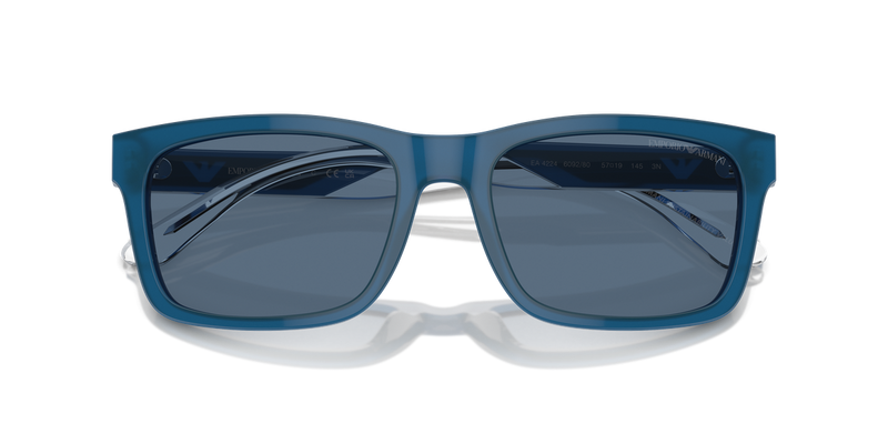 Emporio Armani EA4224 in Shiny Opaline Blue - Alternate View