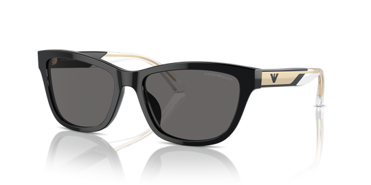 Emporio Armani EA4227U - Shiny Black / Dark Grey Polarized (501787)