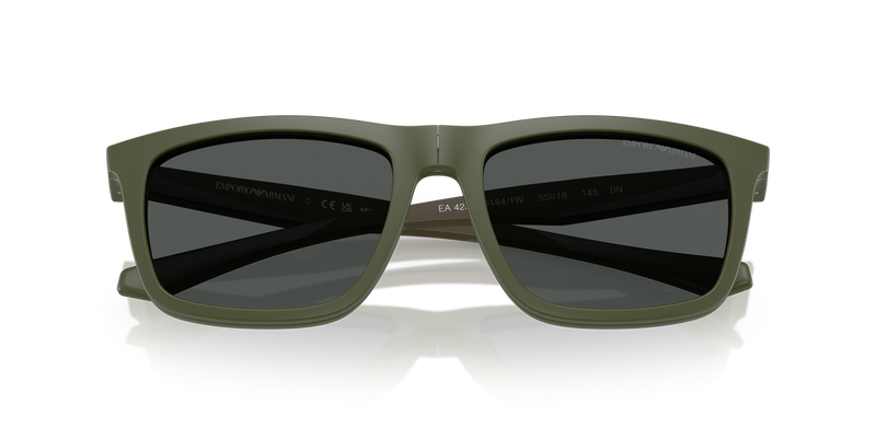 Emporio Armani EA4235 in Matte Green - Alternate View
