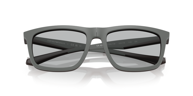 Emporio Armani EA4235 in Matte Brown - Alternate View
