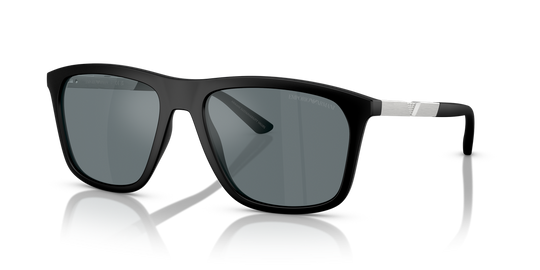 Emporio Armani EA4237 - Matte Black / Grey Mirror Black (50016G)