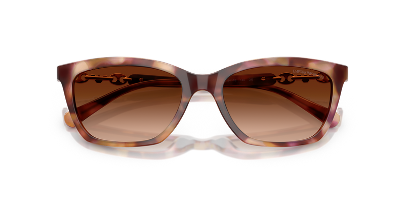 Emporio Armani EA4238 in Shiny Havana Red - Alternate View