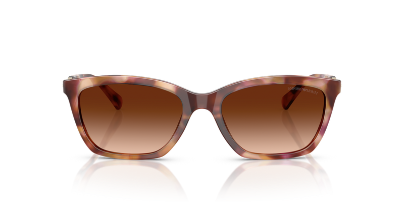 Emporio Armani EA4238 in Shiny Havana Red - Alternate View