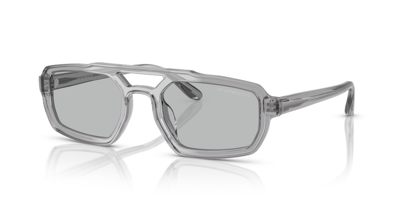 Emporio Armani EA4240U in Shiny Transparent Grey - Alternate View