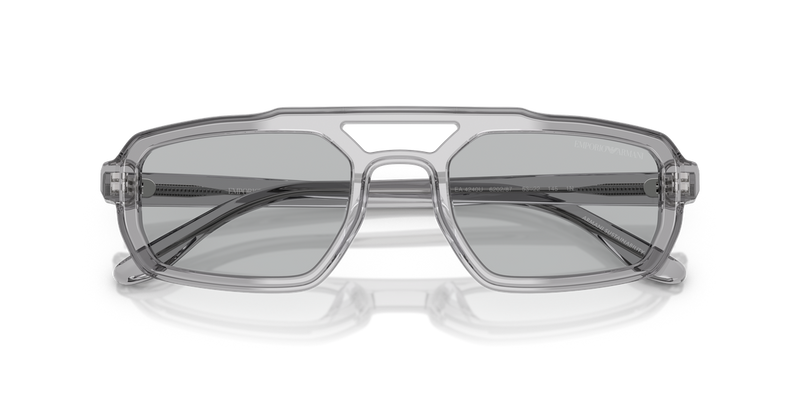 Emporio Armani EA4240U in Shiny Transparent Grey - Alternate View