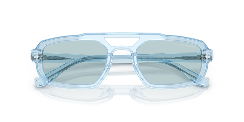 Emporio Armani EA4240U in Shiny Transparent Light Blue - Alternate View