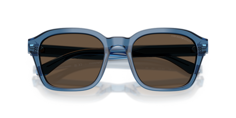 Emporio Armani EA4245U in Shiny Transparent Blue - Alternate View