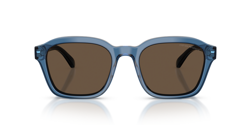 Emporio Armani EA4245U in Shiny Transparent Blue - Alternate View