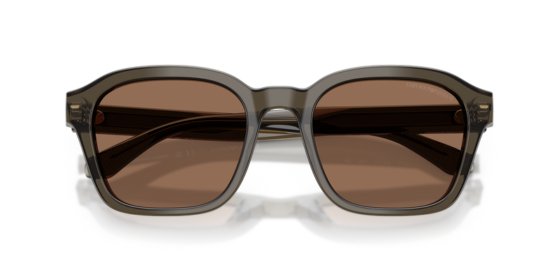 Emporio Armani EA4245U in Shiny Transparent Grey - Alternate View