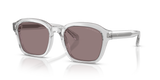 Shiny Transparent Crystal / Purple Brown (62507N)