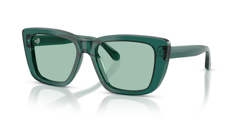 Emporio Armani EA4246U in Shiny Transparent Green - Alternate View