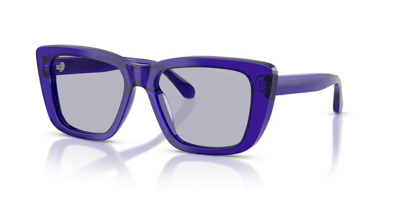 Emporio Armani EA4246U in Shiny Transparent Purple - Alternate View