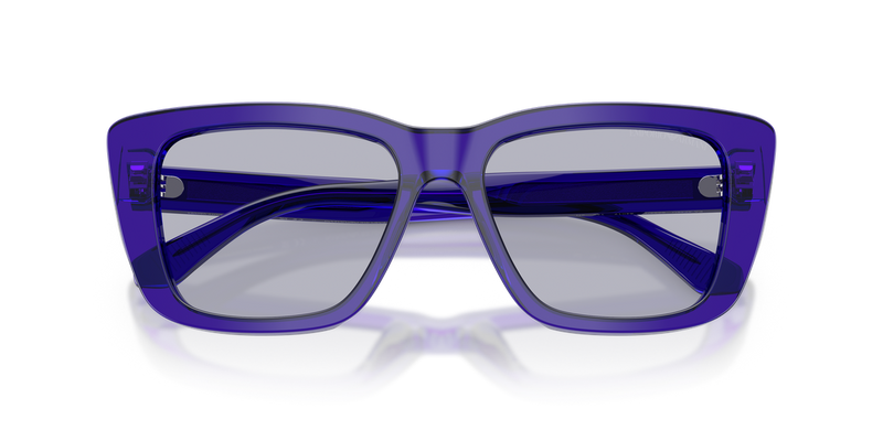Emporio Armani EA4246U in Shiny Transparent Purple - Alternate View