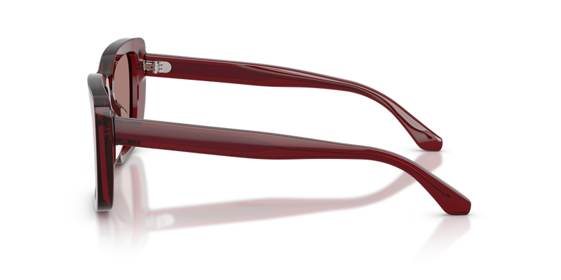 Emporio Armani EA4246U in Shiny Transparent Bordeaux - Alternate View