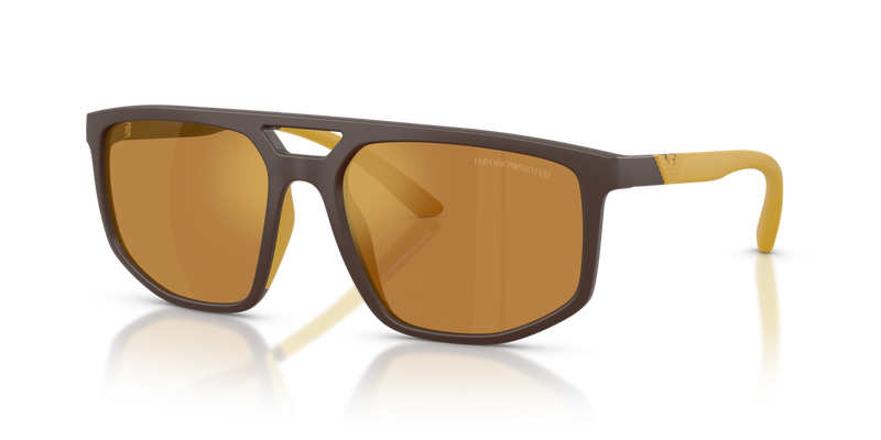 Emporio Armani EA4248U in Matte Brown - Alternate View