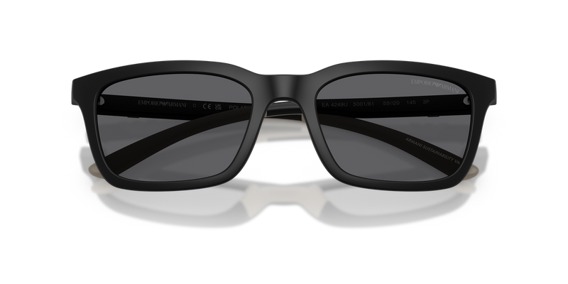 Emporio Armani EA4249U in Matte Black - Alternate View