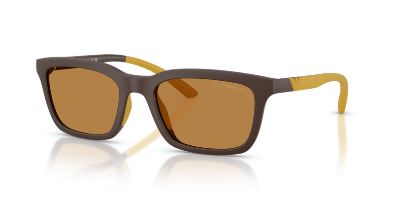 Emporio Armani EA4249U in Matte Brown - Alternate View