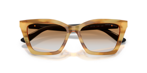 Shiny Striped Honey / Clear Gradient Ochre (62692Q)