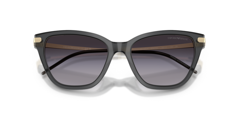 Emporio Armani EA4251F in Shiny Opal Black - Side View