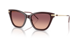 Shiny Opal Bordeaux / Pink Gradient Violet (62658D)