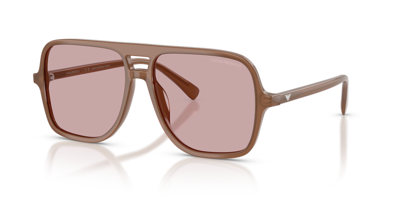 Emporio Armani EA4252U in Shiny Opaline Light Brown - Alternate View