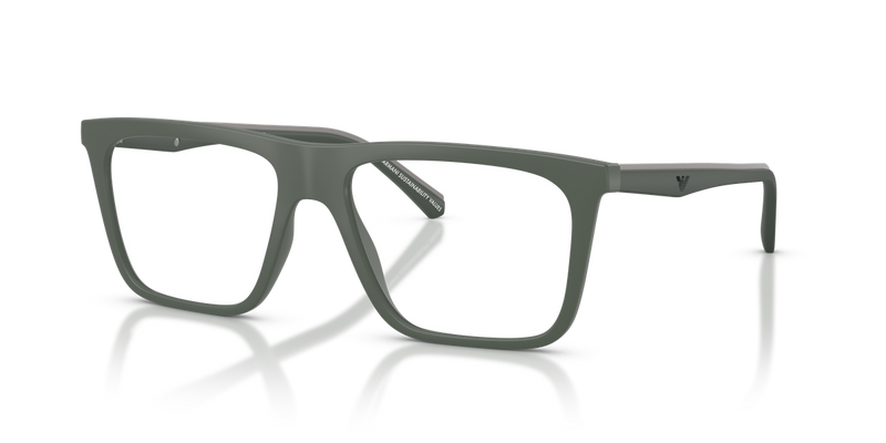 Emporio Armani EA4258F in Matte Green / Clear (63121W) - Alternate View