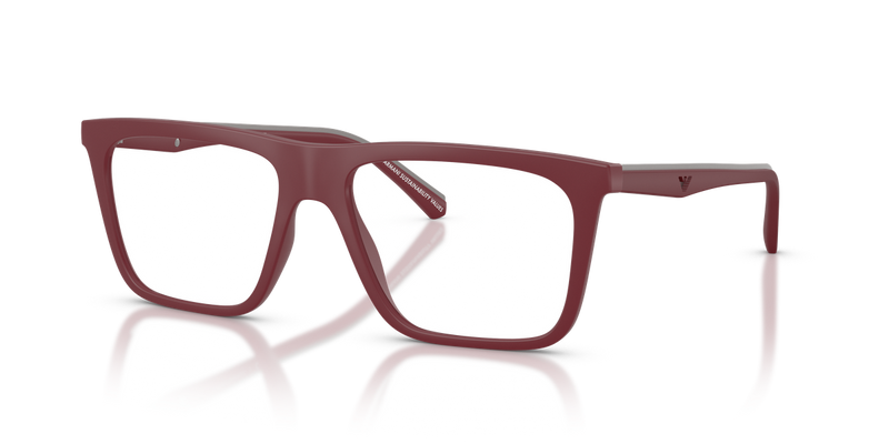 Emporio Armani EA4258 in Matte Bordeaux / Clear (52611W) - Alternate View